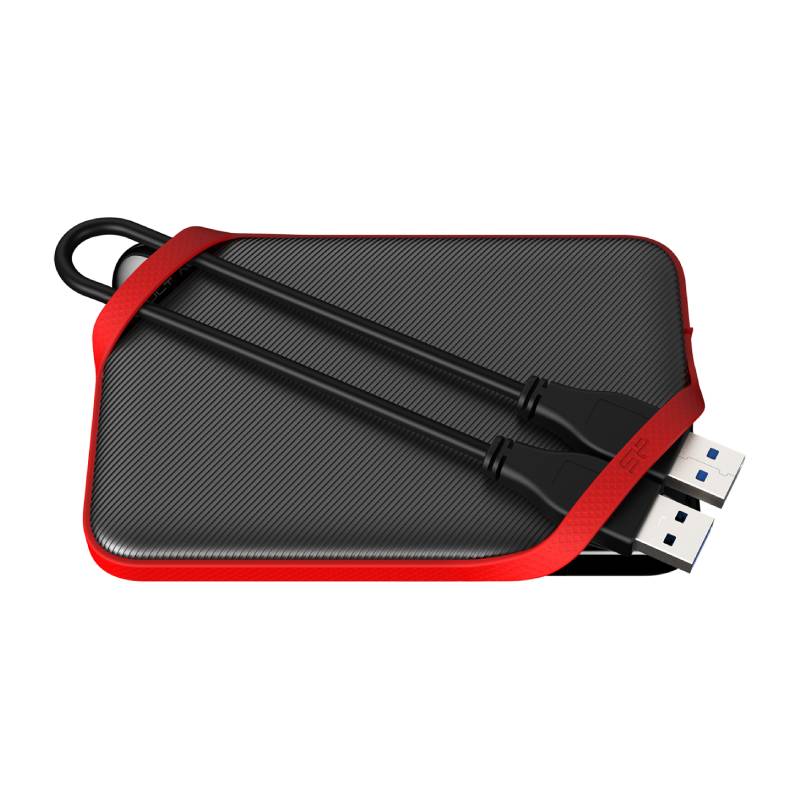 Disque Dur Externe SILICON POWER ARMOR A62 2 To - Noir et Rouge - Image 4