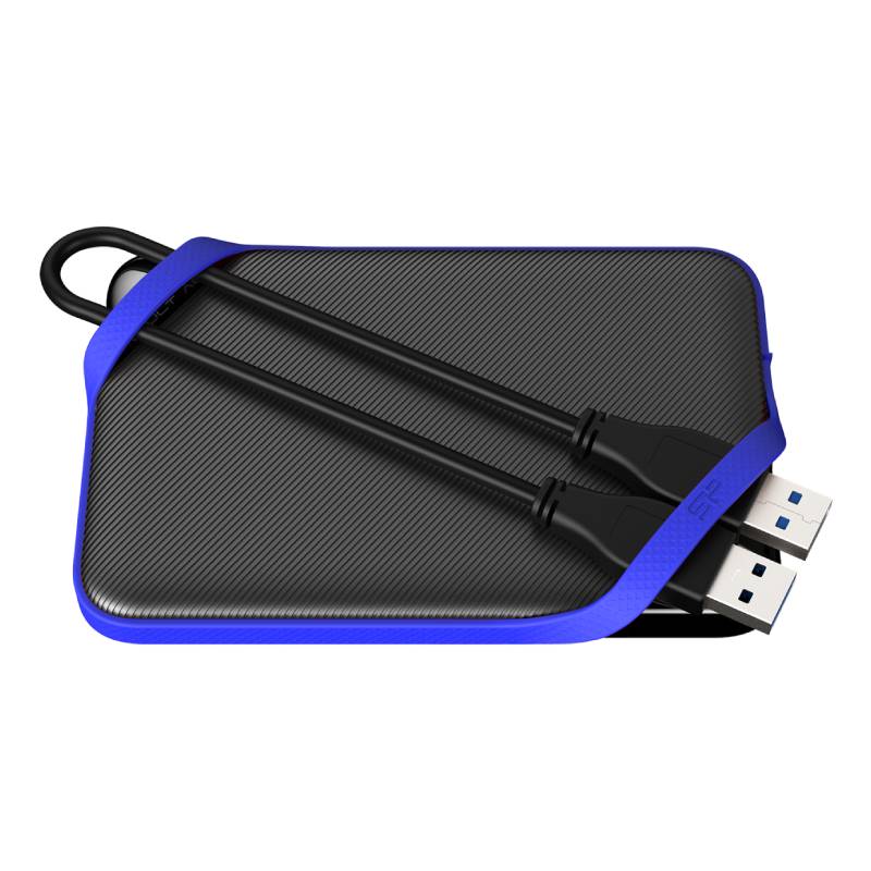 Disque Dur Externe SILICON POWER ARMOR A62 2To - Noir & Bleu - Image 4
