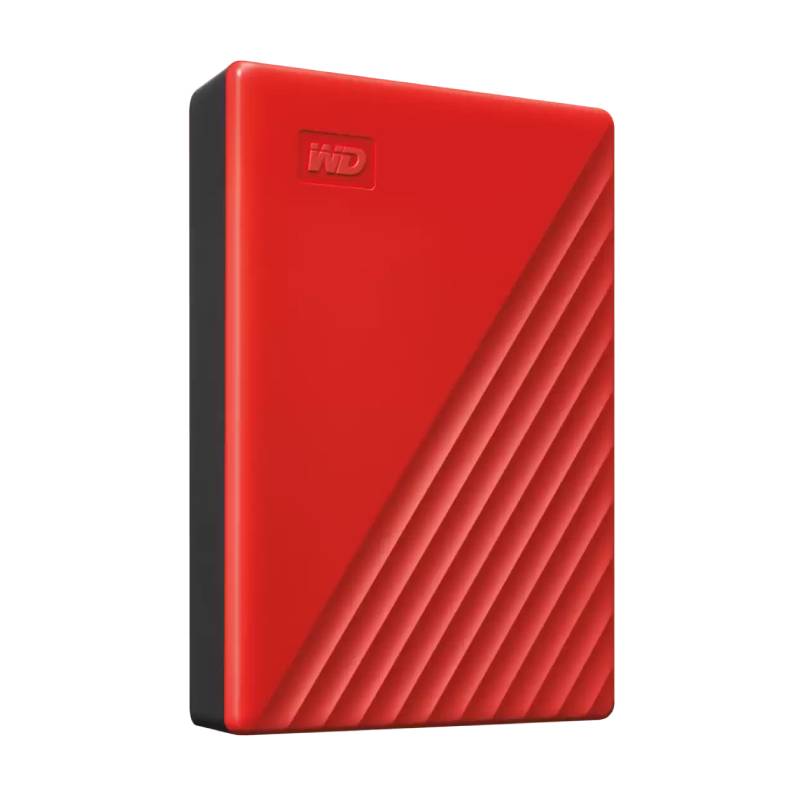 Disque Dur Externe WESTERN DIGITAL 2.5" My Passport 6 To - Rouge - Image 2