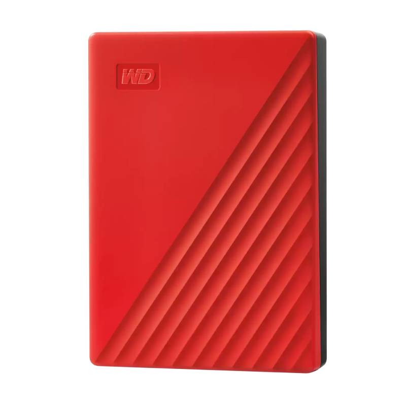 Disque Dur Externe WESTERN DIGITAL 2.5" My Passport 6 To - Rouge