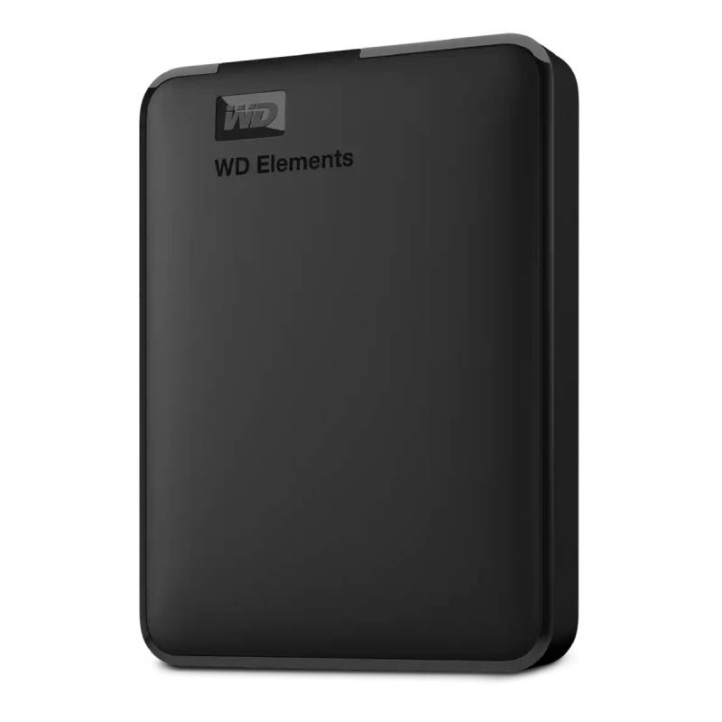 Disque Dur Externe WESTERN DIGITAL WD Elements Portable 5To USB 3.2 - Noir - Image 2