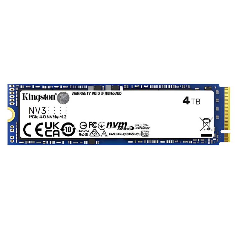 Disque Dur Interne KINGSTON NV3 4To SSD M.2 NVMe PCIe Gen4x4 - Image 2
