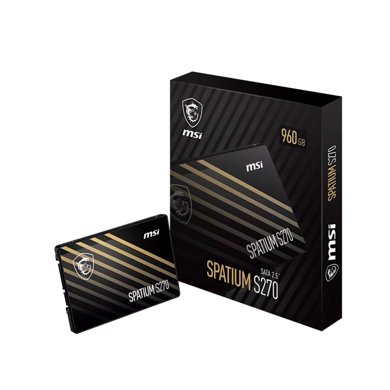 Disque Dur Interne MSI Spatium 960Go SSD SATA 2.5’’ 