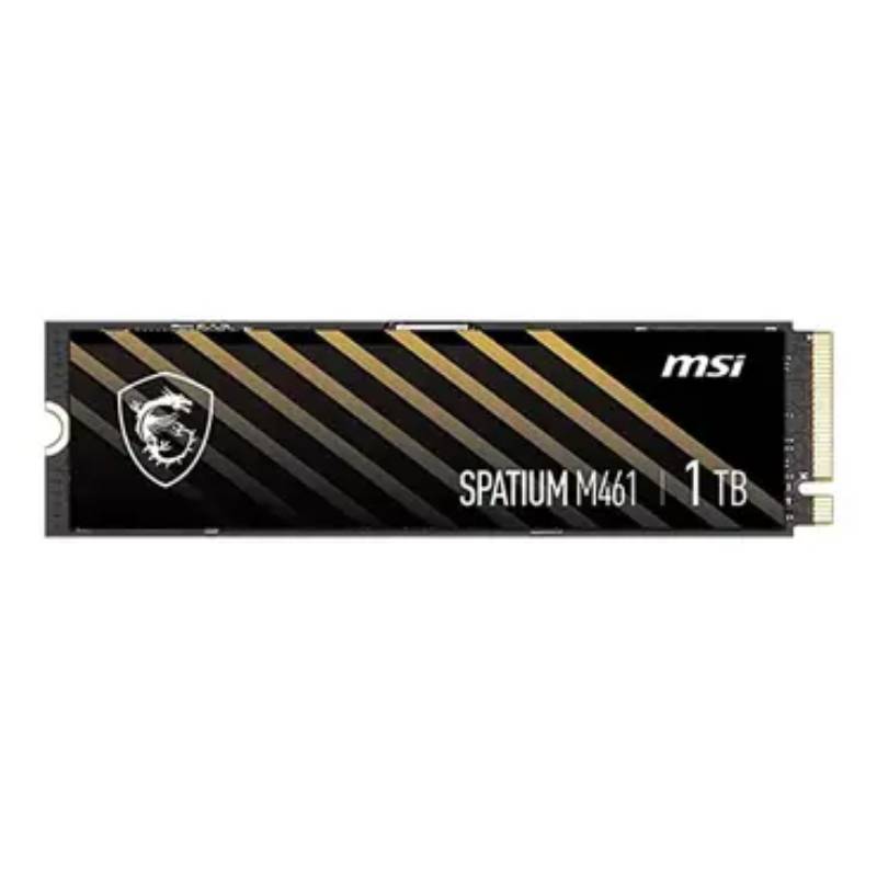 Disque Dur Interne MSI SPATIUM M461 1To SSD PCIe 4.0 NVMe M.2 - Image 2