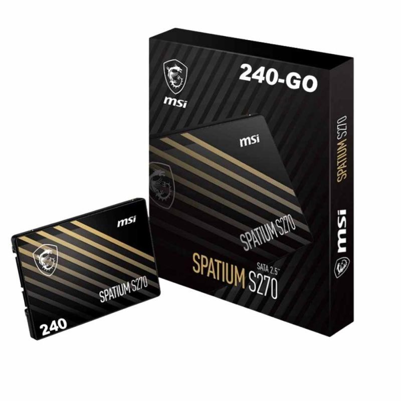 Disque Dur Interne MSI SPATIUM S270 240Go SSD SATA 2.5'' - Image 3