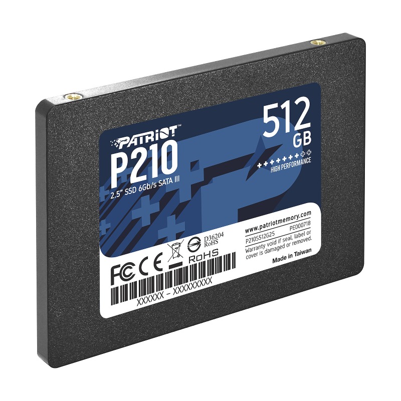 Disque Dur Interne PATRIOT P210 512Go SSD SATA III 2.5'' - Image 2