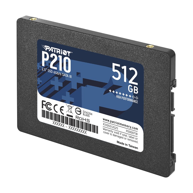 Disque Dur Interne PATRIOT P210 512Go SSD SATA III 2.5'' - Image 3