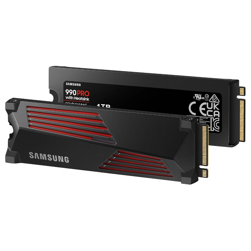 Disque Dur Interne SAMSUNG SSD 990 Pro 1To NVMe M.2 PCIe 4.0 Avec Dissipateur - Image 3