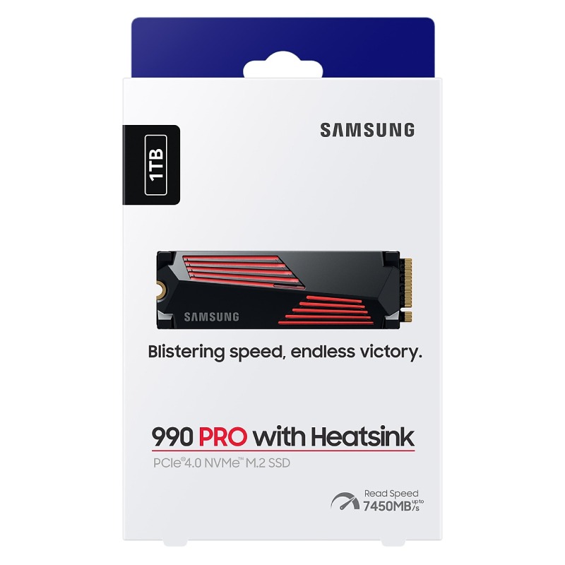 Disque Dur Interne SAMSUNG SSD 990 Pro 1To NVMe M.2 PCIe 4.0 Avec Dissipateur - Image 4