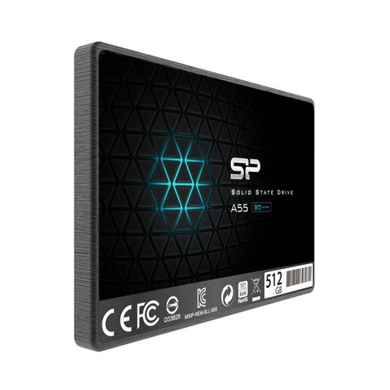 Disque Dur Interne SILICON POWER A55 512Go SSD - Noir - Image 2