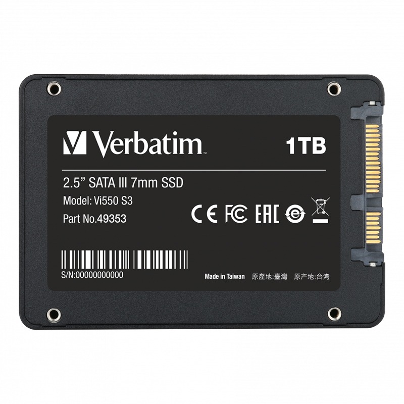Disque Dur Interne VERBATIM Vi550 S3 1To SSD 2.5" - Image 3