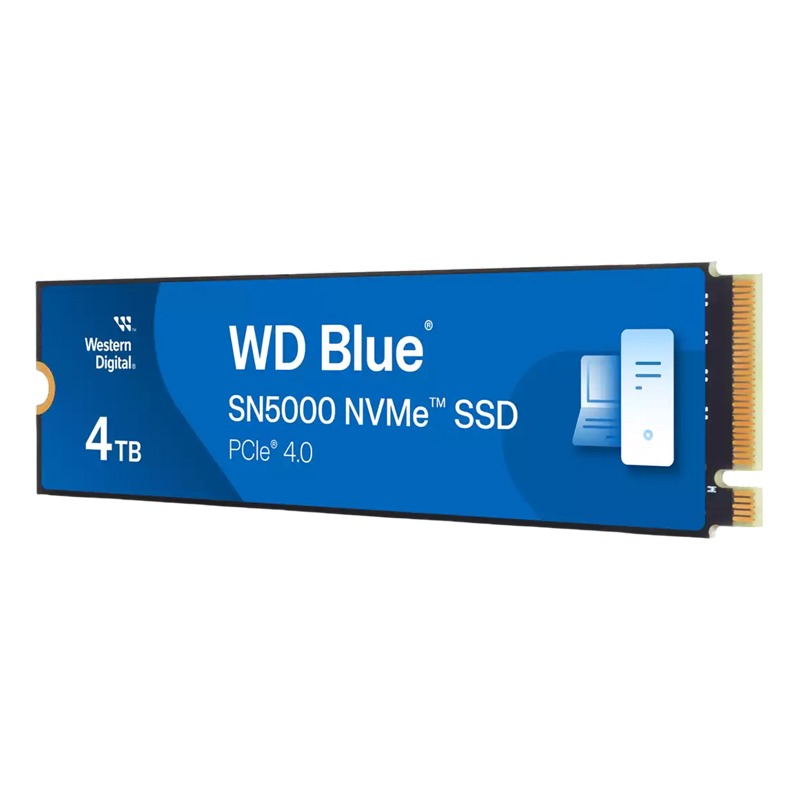 Disque Dur Interne WESTERN DIGITAL SN5000 4To SSD PCIe NVMe - Bleu - Image 2