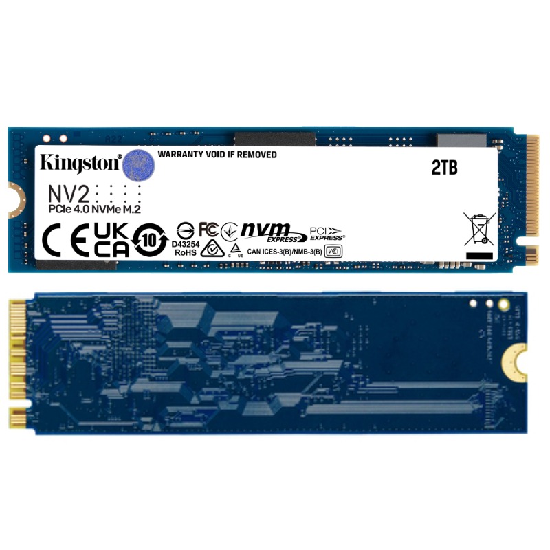 Disque Dur Interne KINGSTON NV3 2To SSD M.2 NVMe PCIe Gen 4x4 - Image 2