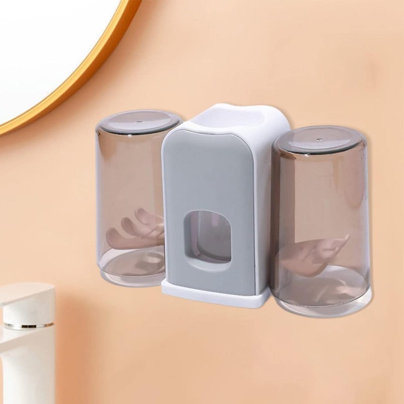 Distributeur de Dentifrice avec Support de Brosse à Dents - Image 4