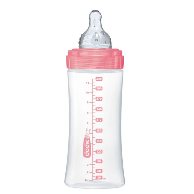 Biberon Initiation DODIE Peepa Pig Rose - 330 ml - Image 3
