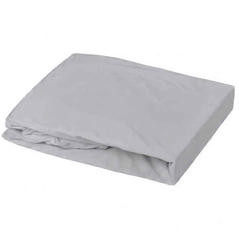 Drap Housse Coton KOALA 60 x 120 cm - Gris