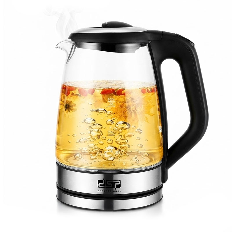Bouilloire Électrique DSP KK1273 2200W 2 Litres Noir, Photo boutique MyTek chez MyTek