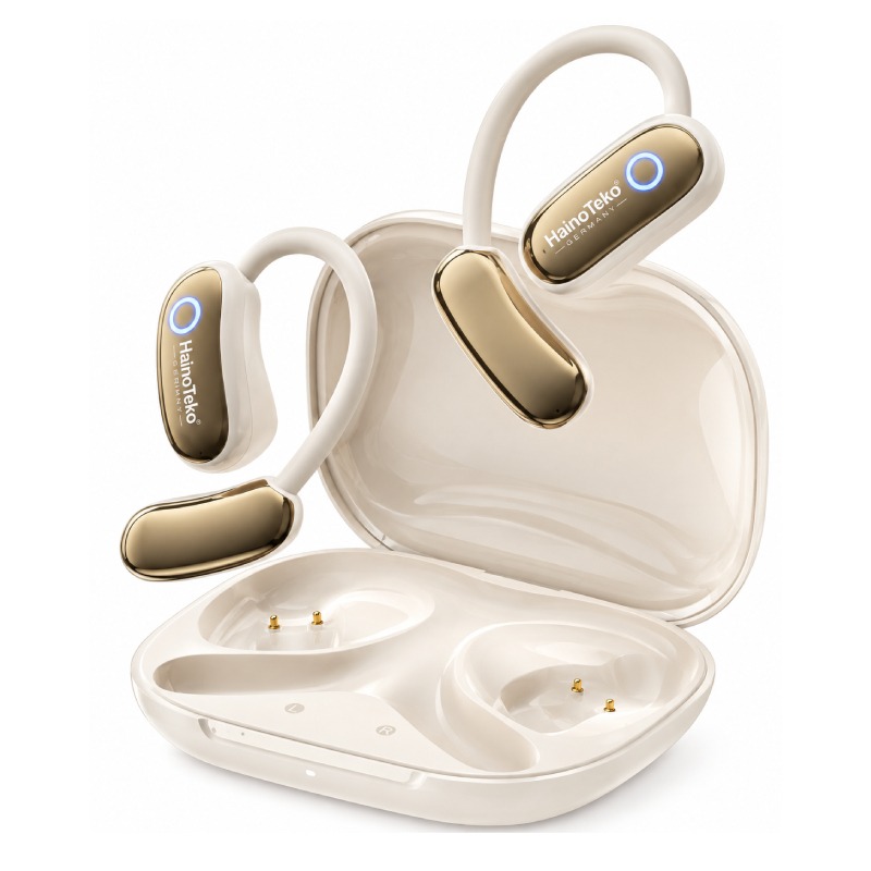Écouteur Bluetooth HainoTeko Open Air OWS-H13 - Beige