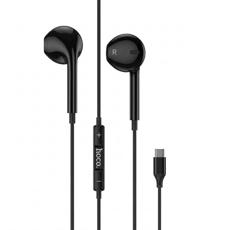 Ecouteurs Filaires Hoco M101 USB‑C - Noir 