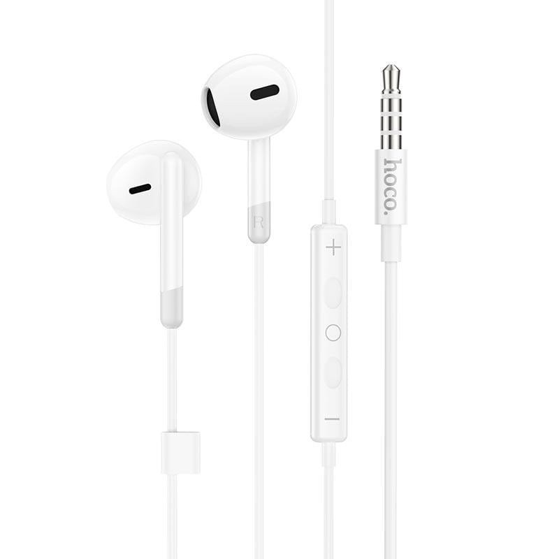 Ecouteurs Filaires Hoco M109 jack - Blanc