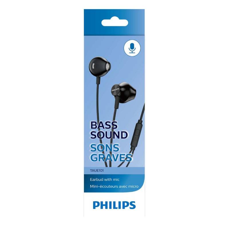 Écouteurs Filaires PHILIPS TAUE101BK-00 INTRA-AURICULAIRES - Blanc - Image 3
