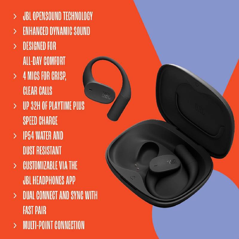Écouteurs Sans Fil JBL Sense Lite - Blanc - Image 4
