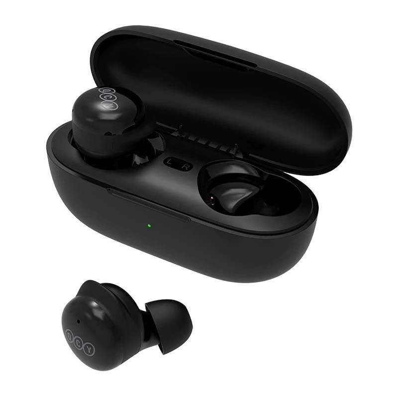 Écouteurs Sans Fil QCY T17 Bluetooth - Noir - Image 2