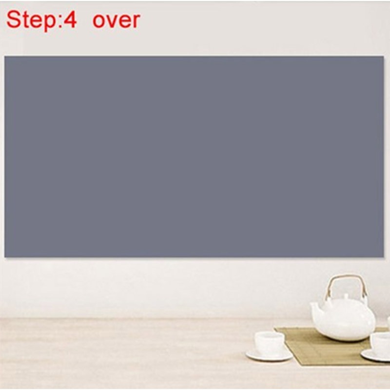 Ecran de projection Murale Pliable Portable 100 pouces - Gris - Image 4