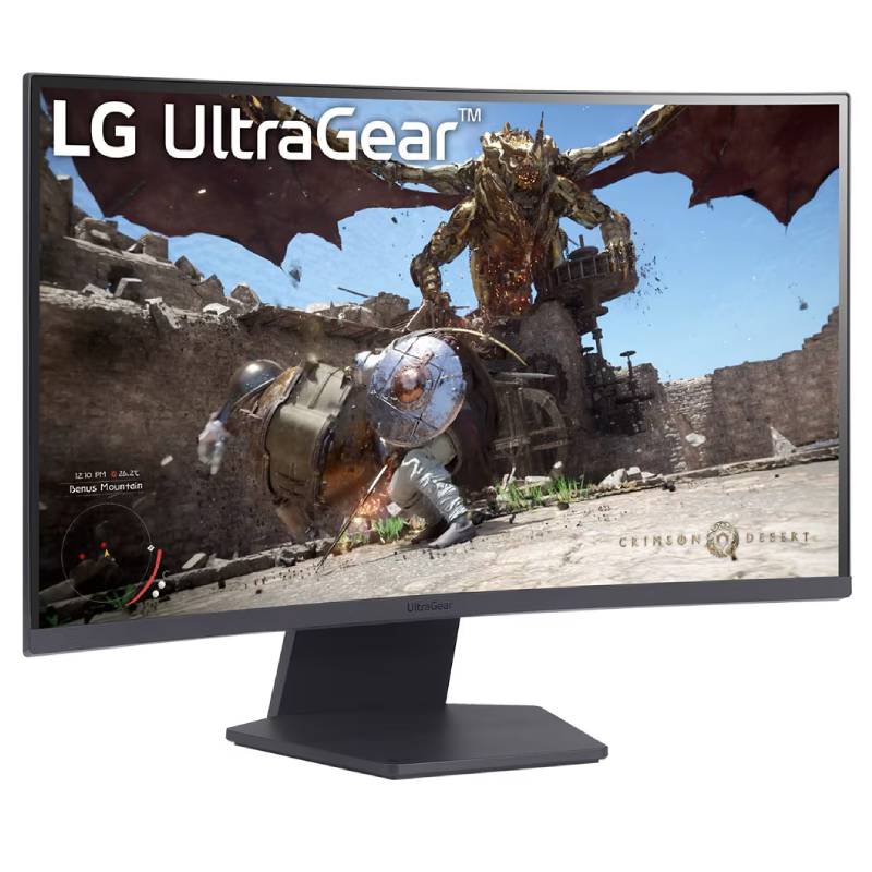 Ecran Gaming LG 27GS60QC 27'' QHD Incurvé 180Hz - Image 2
