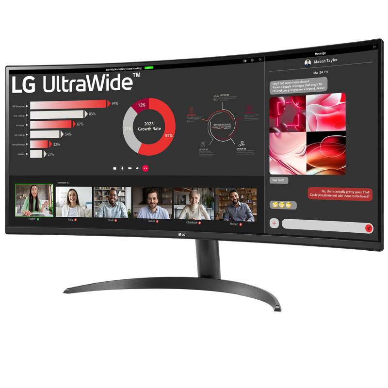 Ecran Gaming LG 34WR50QK 34'' UWQHD Incurvé 100Hz - Image 3