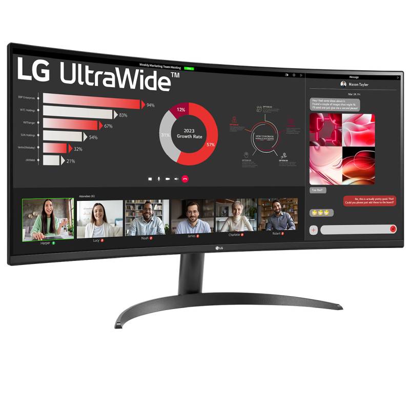 Ecran Gaming LG 34WR50QK 34'' UWQHD Incurvé 100Hz - Image 2