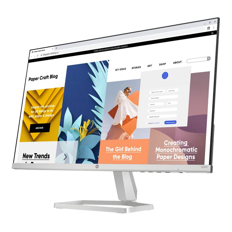 Ecran HP Série 5 524sf 23.8'' Full HD IPS 100Hz - Image 4