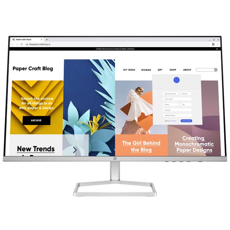 Ecran HP Série 5 527sf 27'' Full HD IPS 100Hz