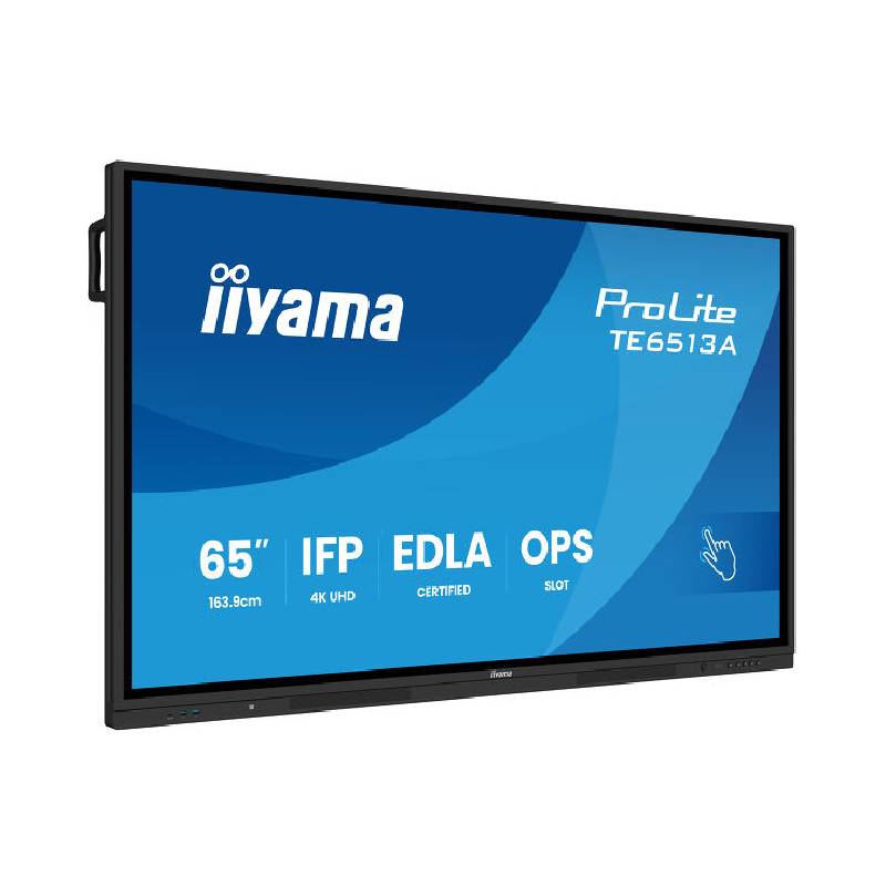 Écran Interactif IIYAMA TE6513A-B2AG 65" Tactile 4K Android 14