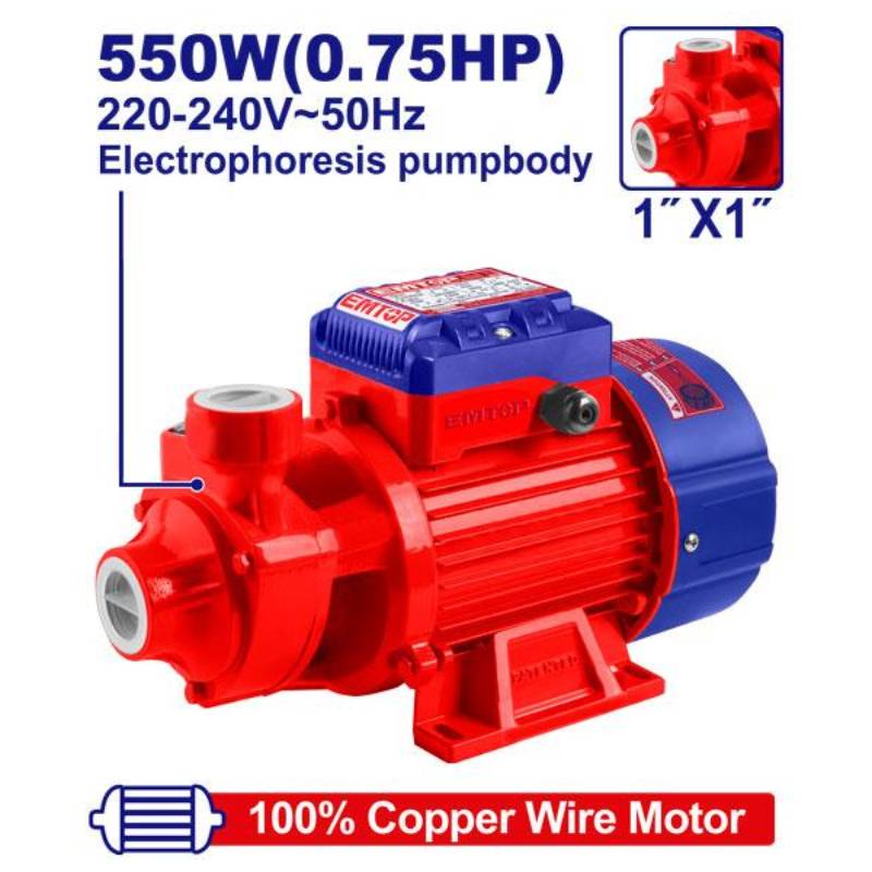 ELECTROPOMPE EMTOP EWPPV05501 0,75CV 550W 45L/min 45m - Image 2
