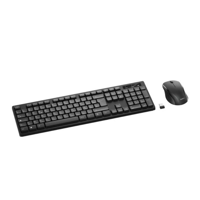 Ensemble Clavier et Souris BELKIN BBZ010FR Sans Fil - Noir - Image 2