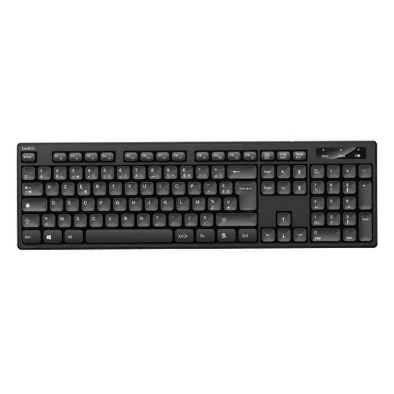 Ensemble Clavier et Souris BELKIN BBZ010FR Sans Fil - Noir - Image 3