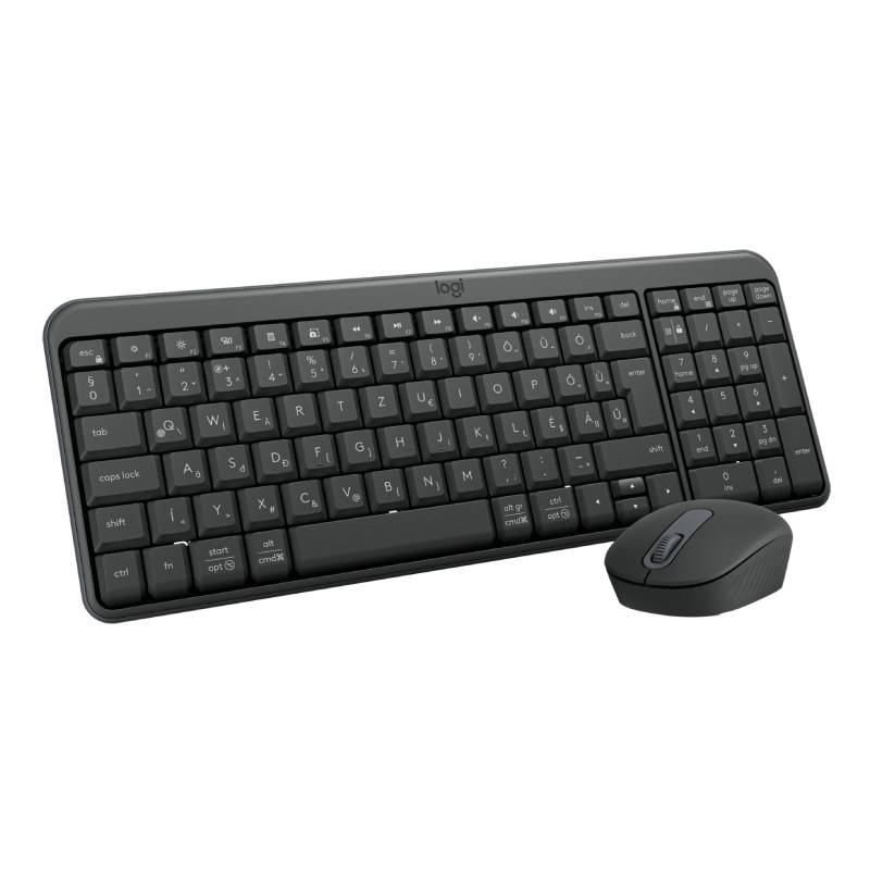 Ensemble Clavier et Souris Sans Fil MK250 Azerty Français - Noir - Image 2