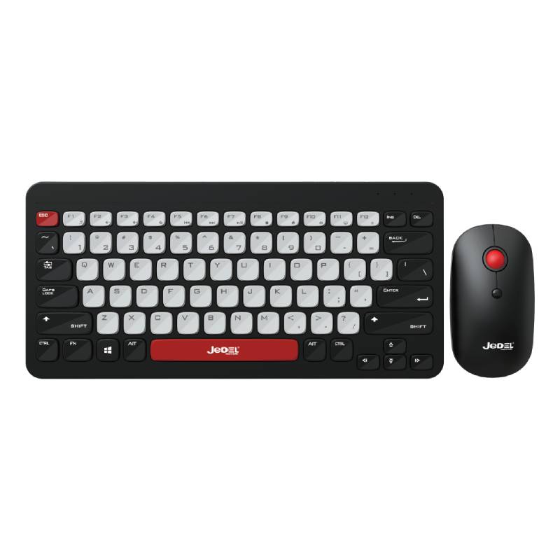 ENSEMBLE CLAVIER ET SOURIS SANS FIL SLIM - Noir