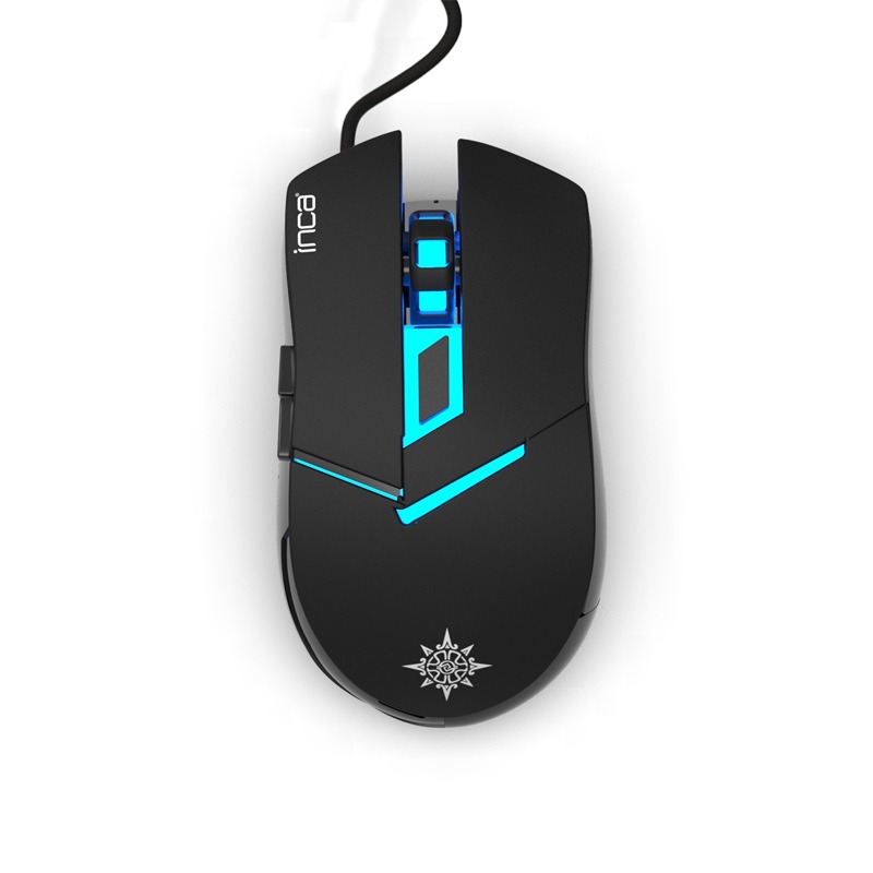 Ensemble Clavier + Souris Filaire Gamer INCA IKG-448 USB - Noir - Image 5