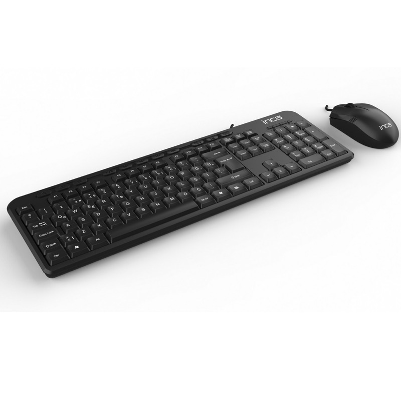 Ensemble Clavier + Souris Filaire INCA IMK-375T USB - Noir - Image 5
