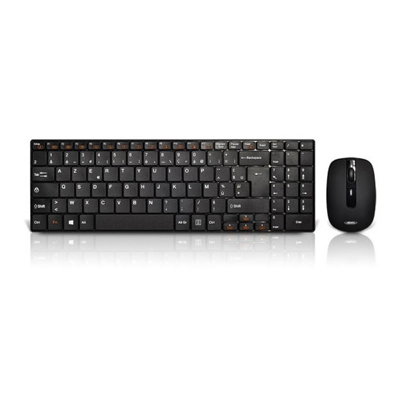 Ensemble Clavier & Souris Sans Fil ADVANCE Combo - Noir - Image 3