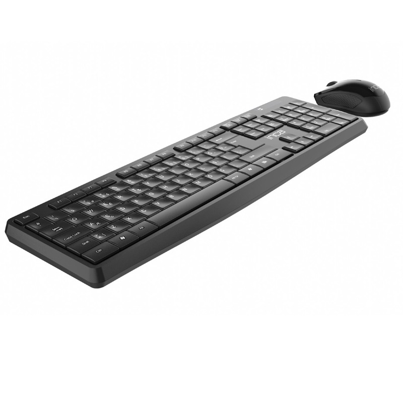 Ensemble Clavier + Souris Sans Fil INCA IWS-538 - Noir - Image 2