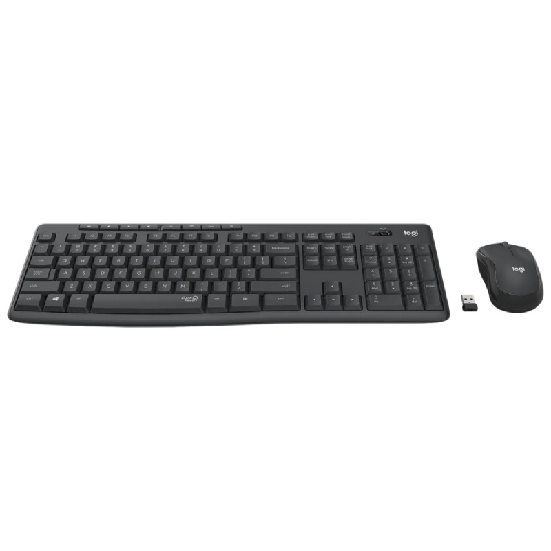 Ensemble Clavier & Souris Sans Fil LOGITECH MK295 - Noir - Image 3