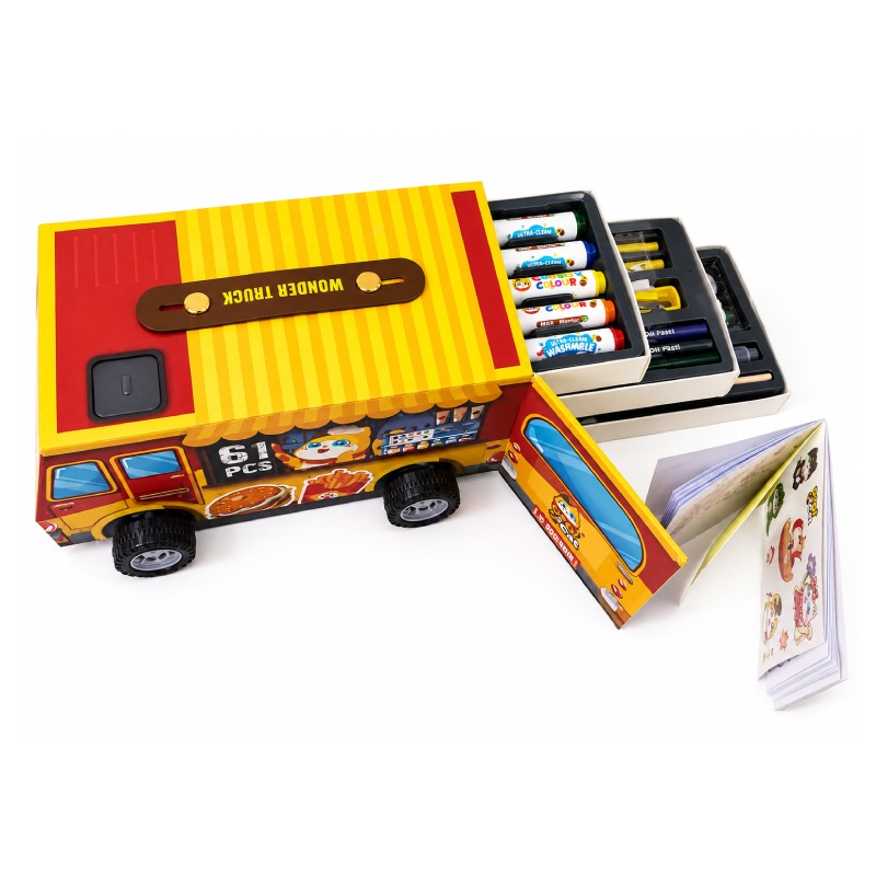 Ensemble d'art Camion de Coloriage YALONG Pour Enfants