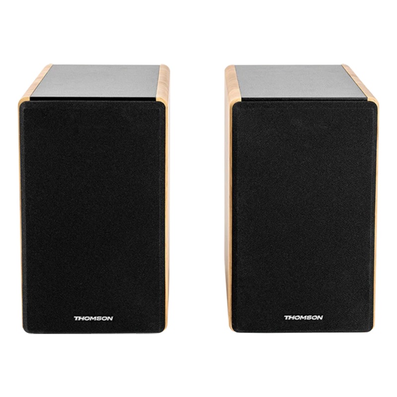 Ensemble de 2 Enceintes Sans fil THOMSON WS902DUO - Bois - Image 2