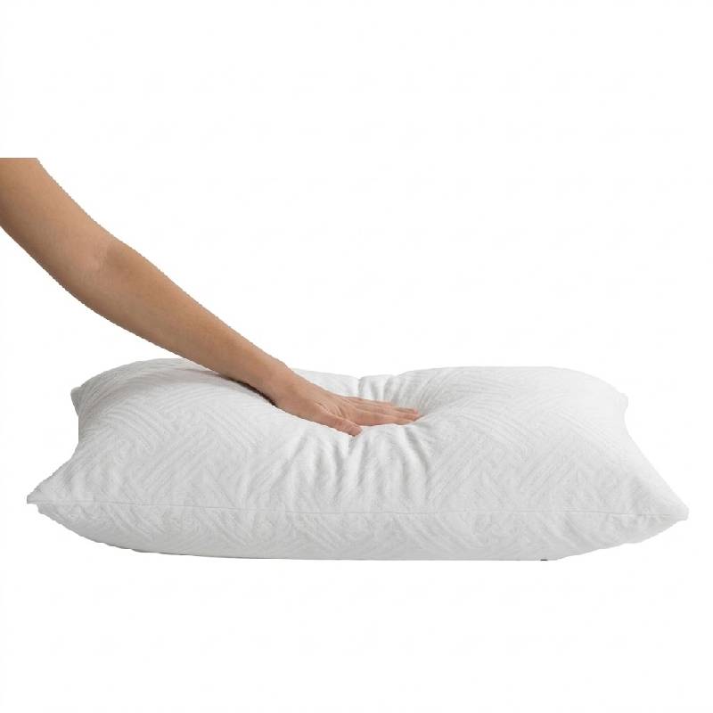 Ensemble de 2 Oreillers CHIC AND IN 70x50CM - Blanc - Image 2
