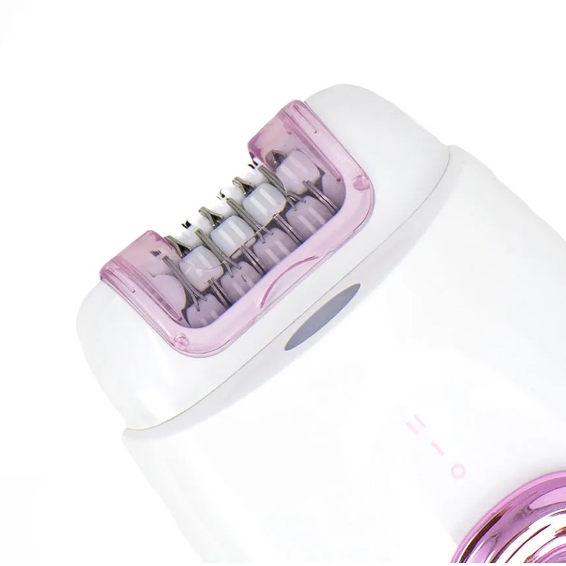 Épilateur Rechargeable 2EN1 JOCCA 2355 - Blanc&Rose - Image 4
