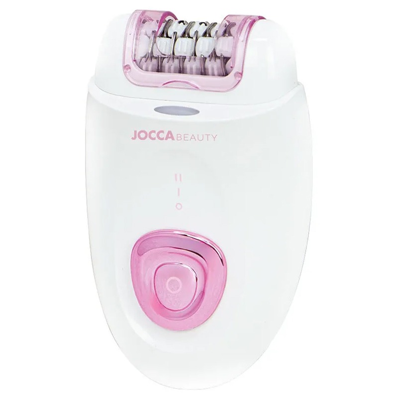 Épilateur Rechargeable 2EN1 JOCCA 2355 - Blanc&Rose - Image 2