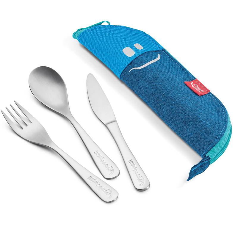 Etui Avec Couverts MAPED Enfants Bleu - 878003